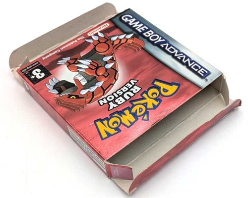 Pokemon Ruby Version - Original Æske - GameBoy Advance spil (A Grade) (Genbrug)